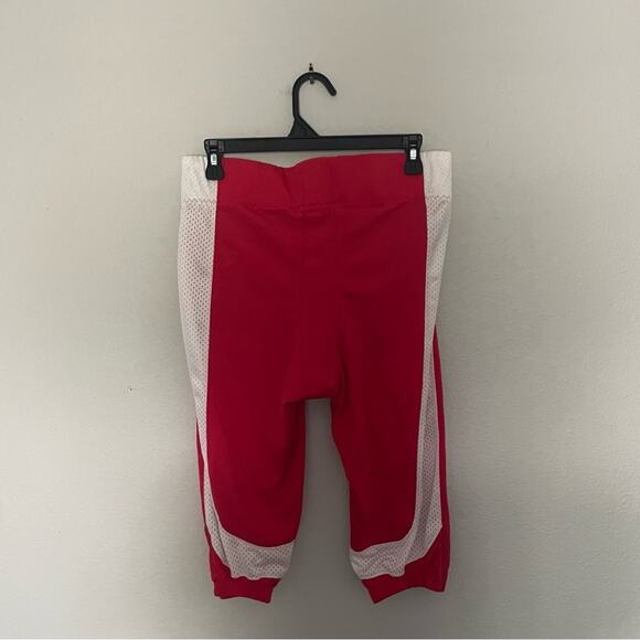 Nike Football Practice Pants Size Large Red & White - Picture 4 of 9